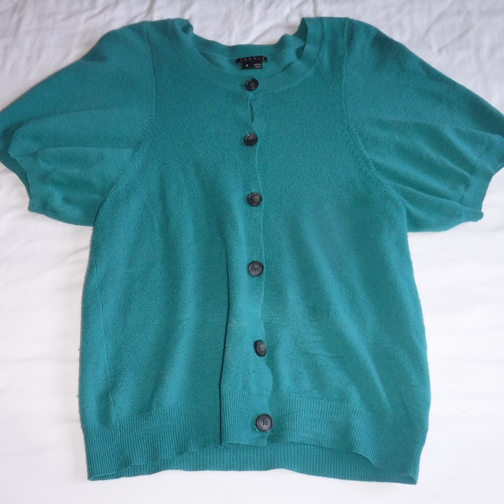 Theory Button-down Blouse